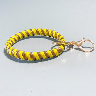 Maria Victoria Key Ring-Yellow