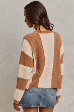 Load image into Gallery viewer, Chenille Wide Stripe Sweater