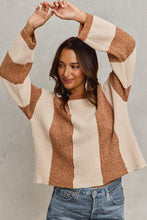 Load image into Gallery viewer, Chenille Wide Stripe Sweater