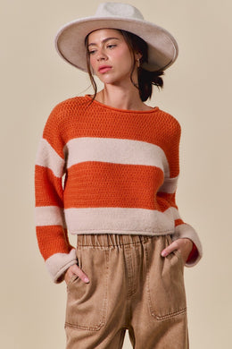 Fall Striped Sweater