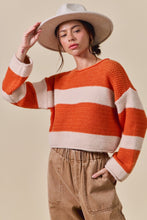 Load image into Gallery viewer, Fall Striped Sweater