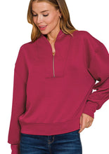 Load image into Gallery viewer, Half-Zip Cozy Pullover